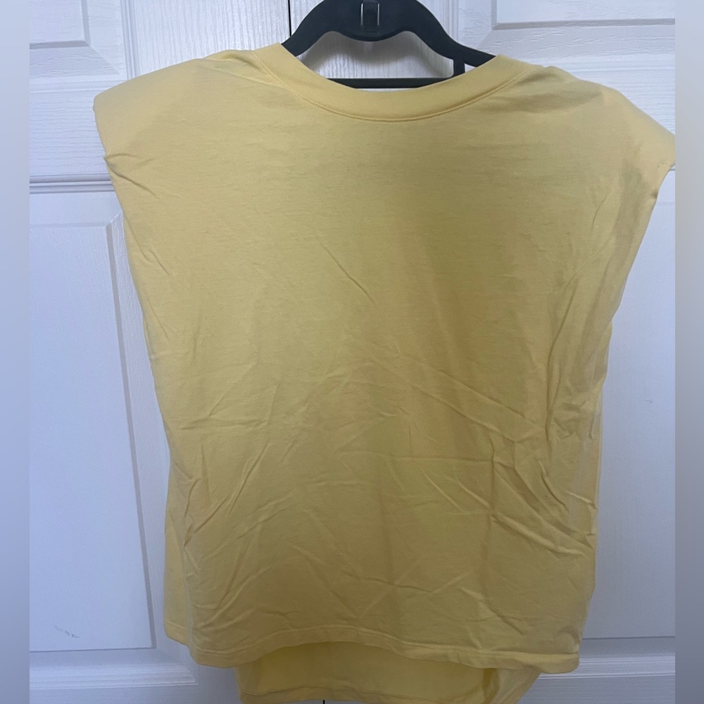 Babaton shoulder pad top